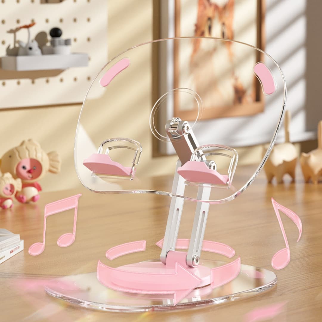 Tablet Computer Stand Aluminum Alloy Desktop Lazy Metal Cellphone Holder image 1