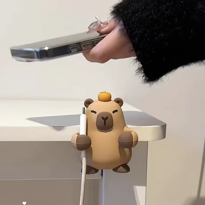 Capabala Cord Manager Magnetic Suction Punch-free Data Cable Organize Fantastic image 1